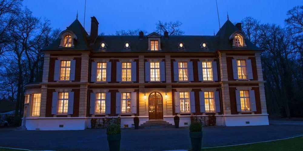 Hotel Chateau De L'Hermitage Понтоаз Екстериор снимка